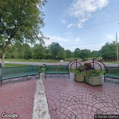 Officer checks black Jetta at Riverview Park