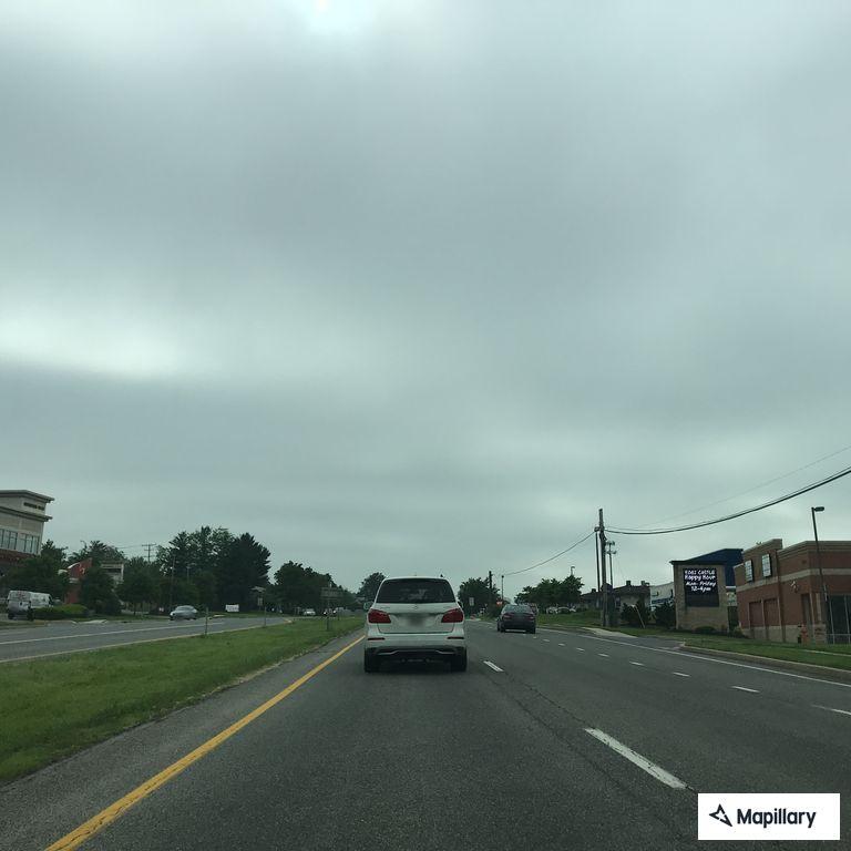 School bus reported driving erratically on Route 40