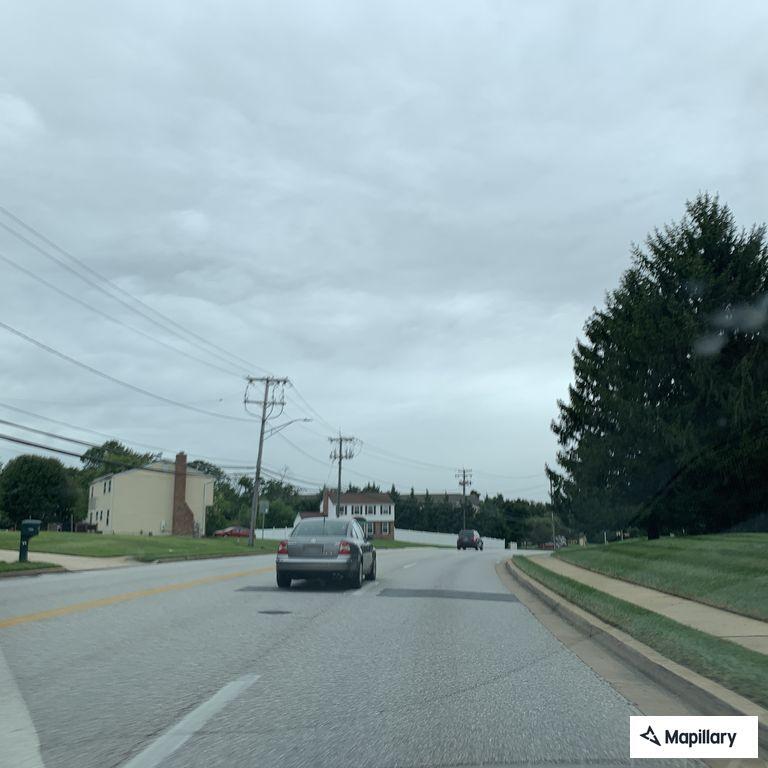 Person experiencing chest pain near Catonsville