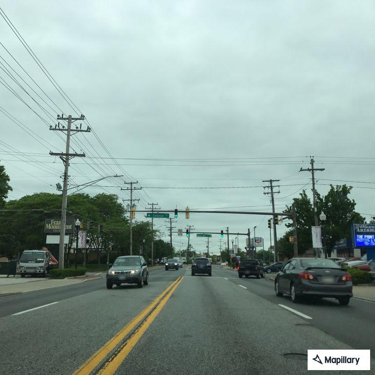 Two-car crash on Reisterstown Road near Seven Mile