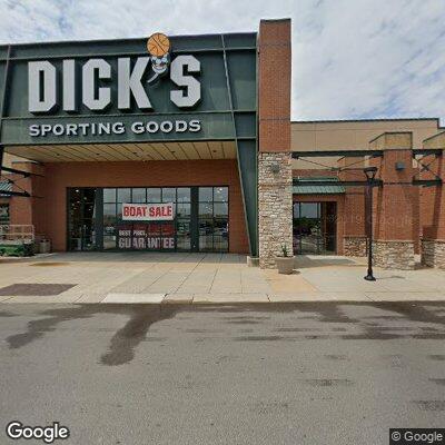 Shoplifting in progress at sporting goods store