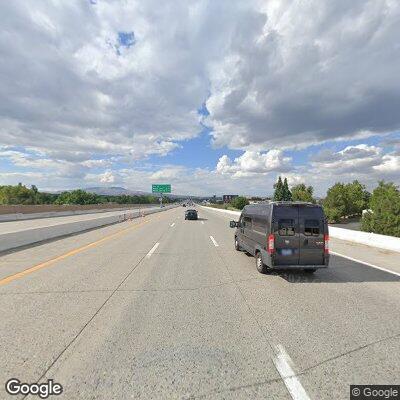 Reckless gray SUV swerving on I-580 southbound
