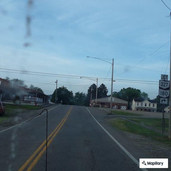 Elderly driver weaving on State Route 180