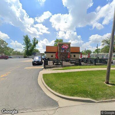 Traffic crash with injured person at Dairy Queen