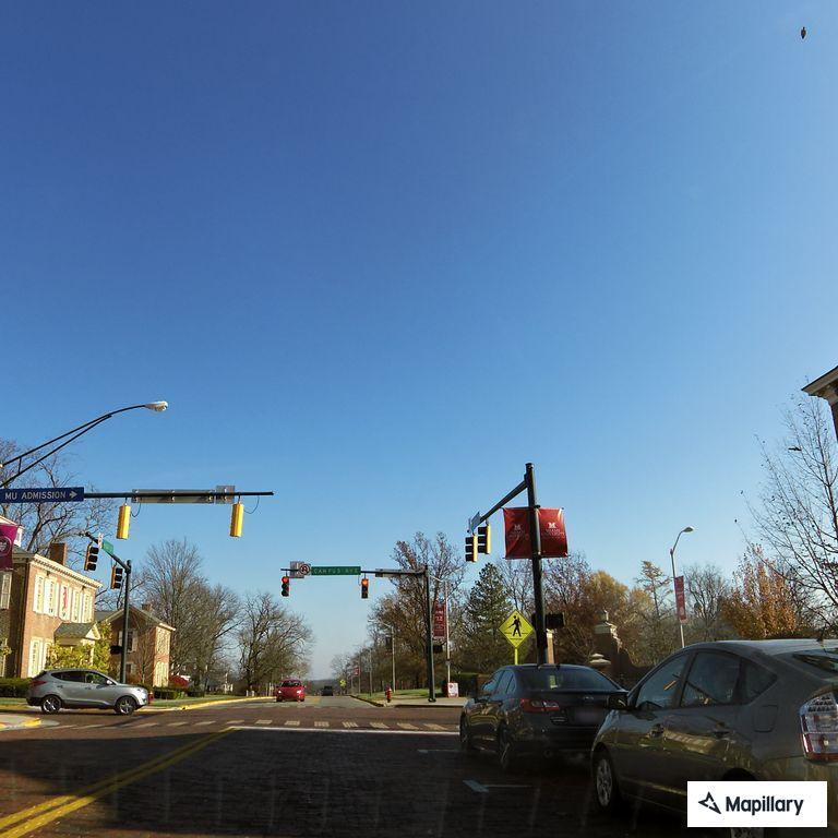 Crash involving two vehicles on High and Campus