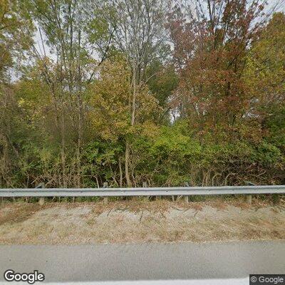 Large sheet metal blocking lane on US Route 42