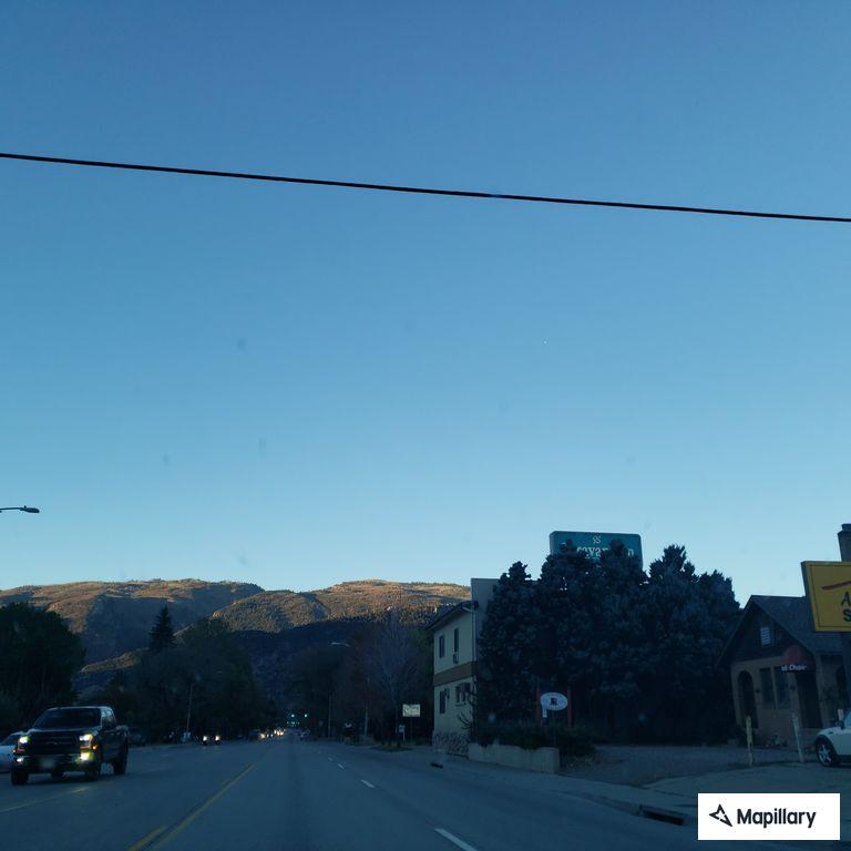 Traffic stop on Highway 82 in Glenwood Springs