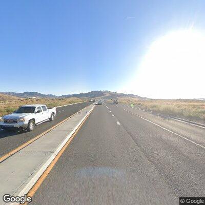Semi truck driving with turn signal left on