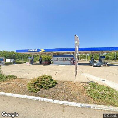 Traffic stop for expired tags at Sunoco gas station