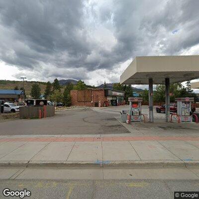 Traffic stop on Highway 9 at Silverthorne gas station