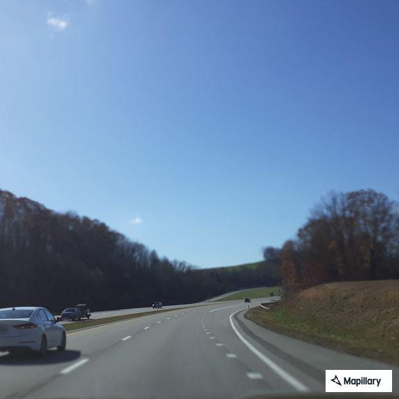 Multi-vehicle crash on I-68 near welcome center