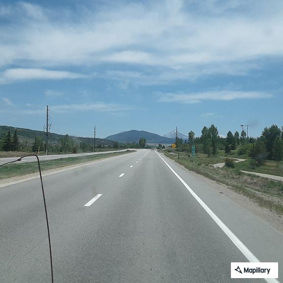 Traffic stop on Highway 9 at Hamilton Creek