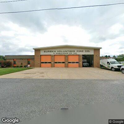 Landing zone operations at Stewartstown fire station