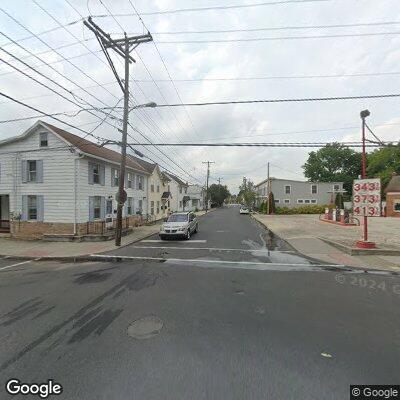 Person ill in front of apartment at Gettysburg