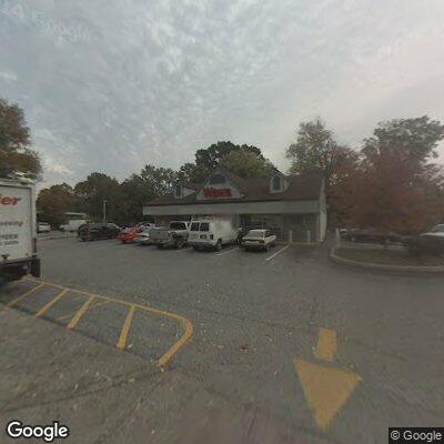 Delivery truck blocking parking lot entrance