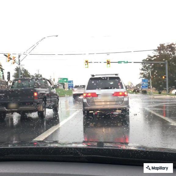 Vehicle hits pole on Creek Road near Route 272