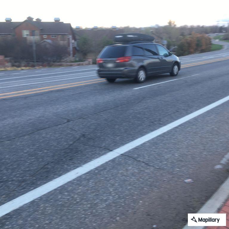 Police follow theft suspect vehicle at 95th and Baseline
