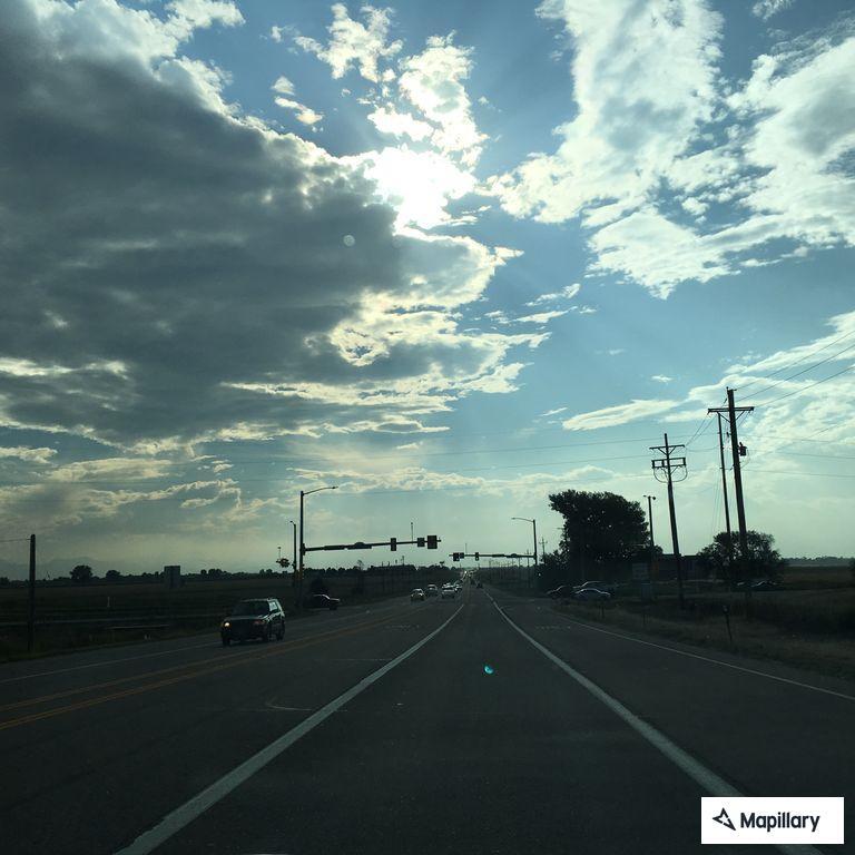 Traffic stop on silver pickup on Highway 52