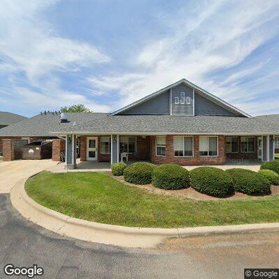 Officer returning found property to senior living