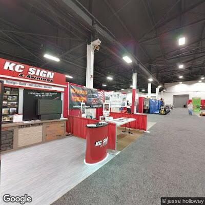 Person suffering nausea and vomiting at expo center