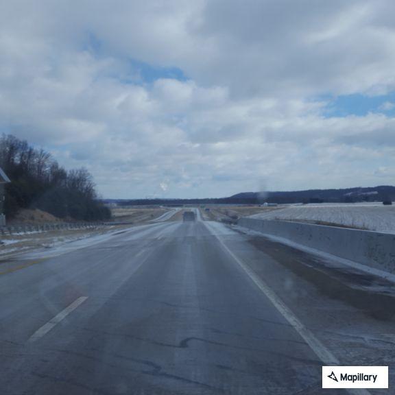 Steel debris reported on Route 16 near Frazeysburg