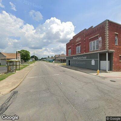 Motorcycle and bicycle crash on South Hackley Street