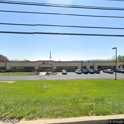 Person having breathing problems at technology company