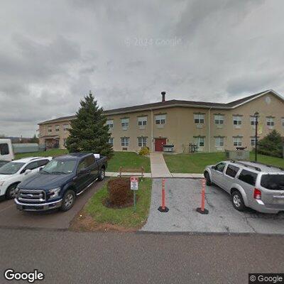 Person experiencing abdominal pain near Evergreen Road