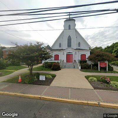Person unconscious in church pew at Riverdale Ave