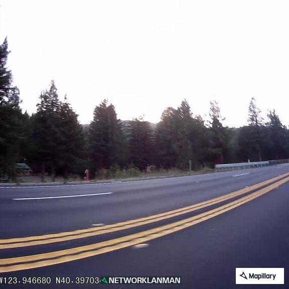 Person having medical emergency in car on Highway 101