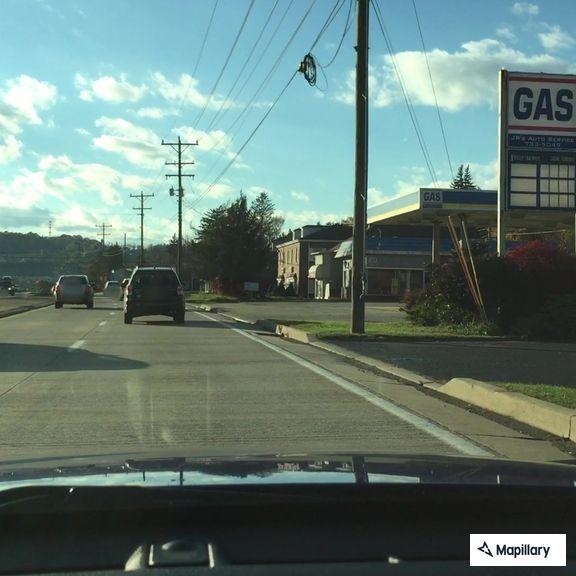 Traffic stop on Route 22 for expired registration