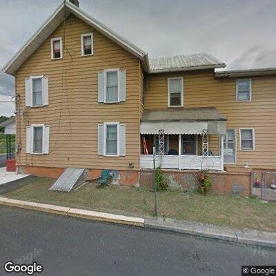 House fire with heavy smoke on Juniata Street
