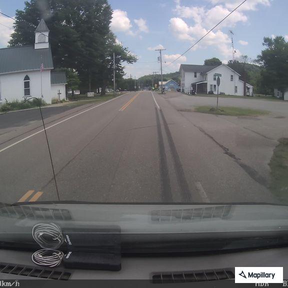 Semi truck pulls down lines near fire station