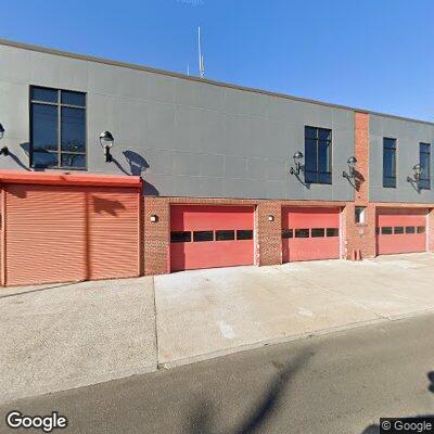 Child's finger stuck with wire tie at fire dept parking