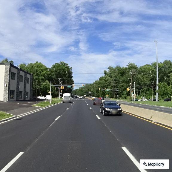 Man refusing to leave bus on Route 22 west