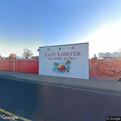Person having seizure in front of Lazy Lobster