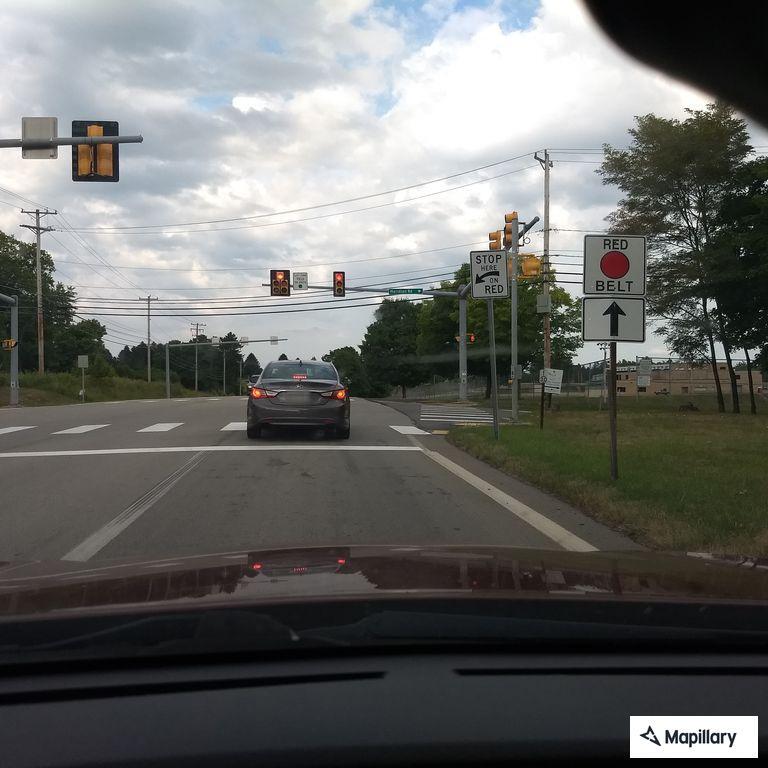Minor traffic complaint at Bakerstown and Meridian