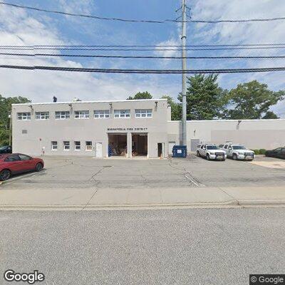 Vehicle crash in front of Massapequa Firehouse