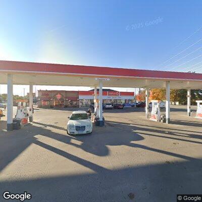 Crash involving pickup and car at Circle K