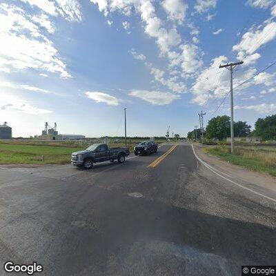 Unlit pickup blocking Odessa Road near highway