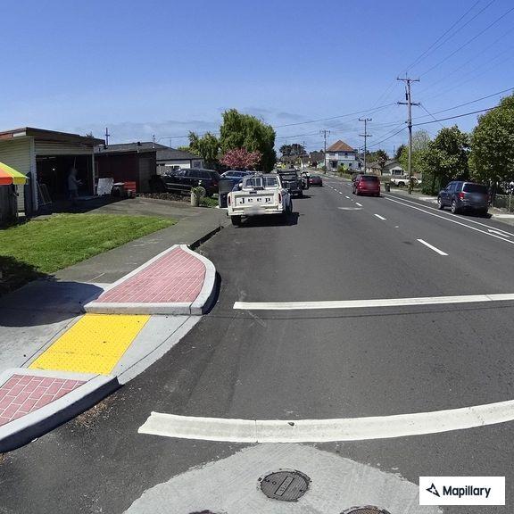 Reckless red sports car reported on Henderson Street