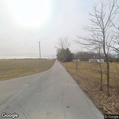 Small trash fire near Township Road 195