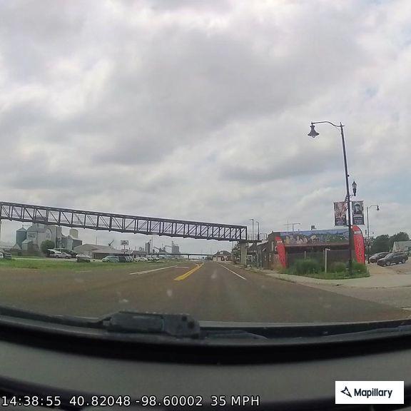 Traffic stop of white SUV on I-80 eastbound