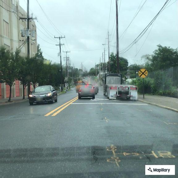 Traffic crash at Paterson Avenue and Oak Street