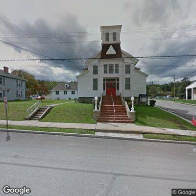 Gas line hit outside church on Main Street