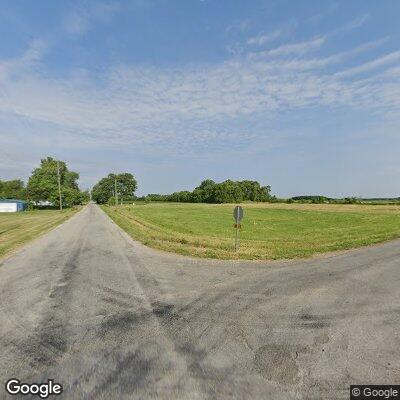 Lines down partially across roadway in Servia