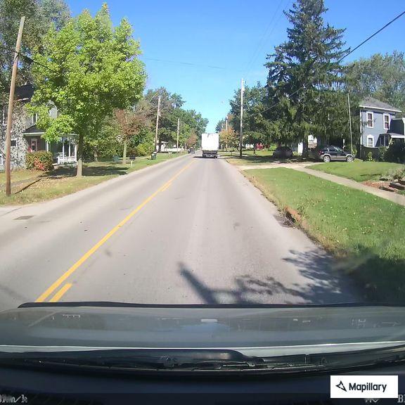 Traffic stop on North Main and Sheldon