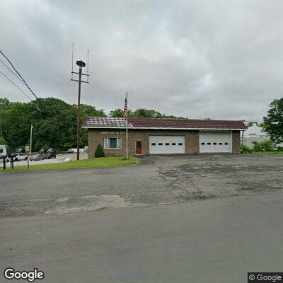 Extinguished car fire at Andover Borough firehouse