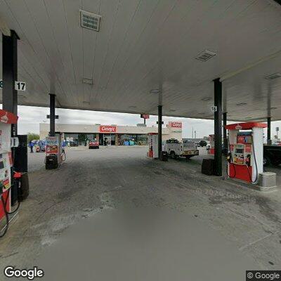 Property damage at gas station on 144th Street