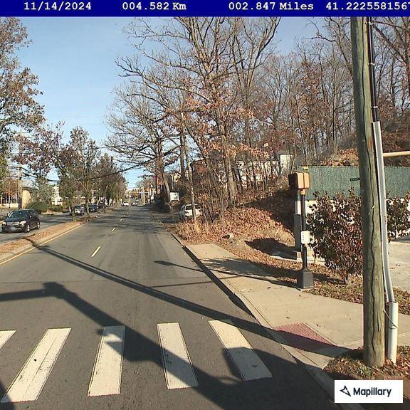 Person having difficulty breathing near Oliver Street